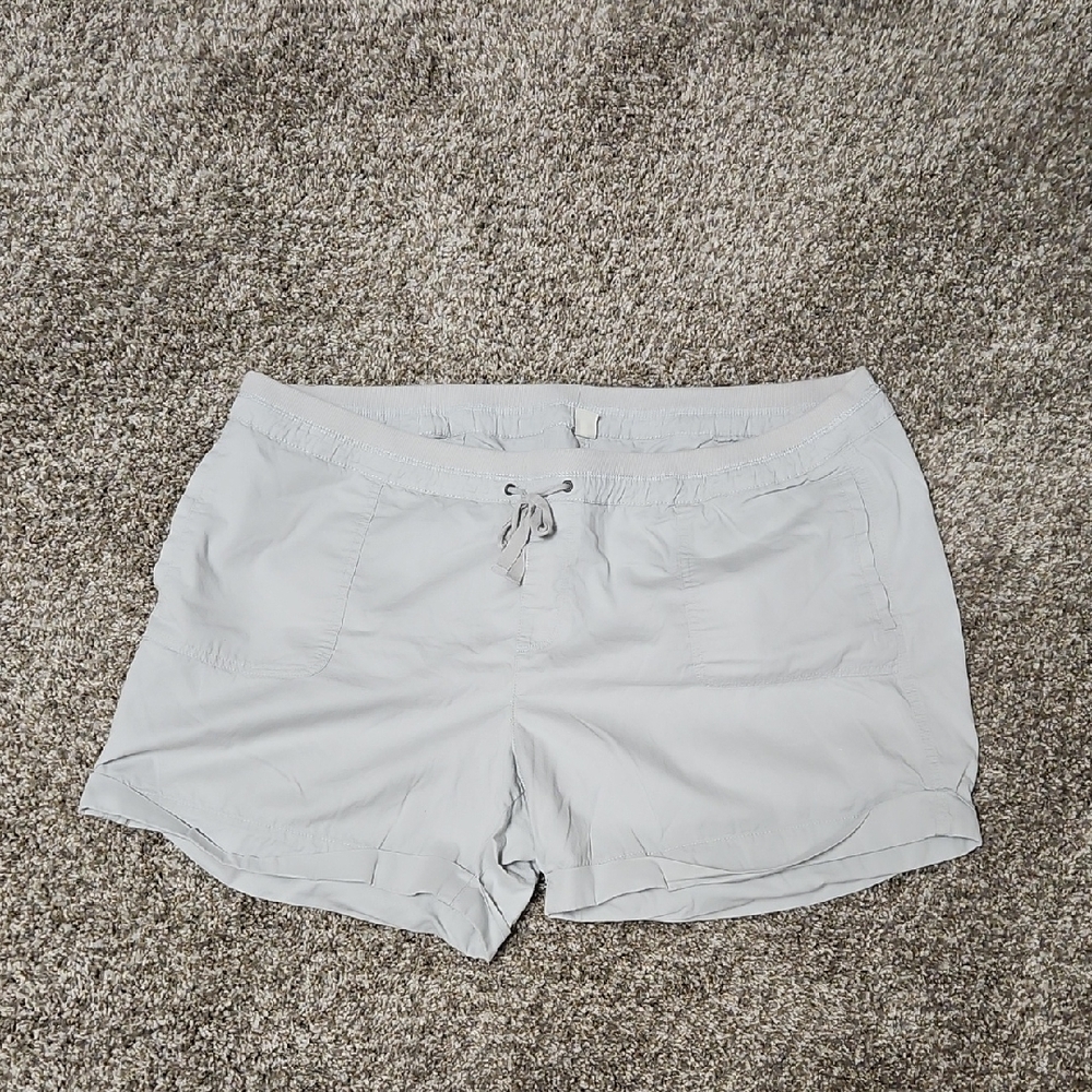 Women's Light Khaki Casual Shorts